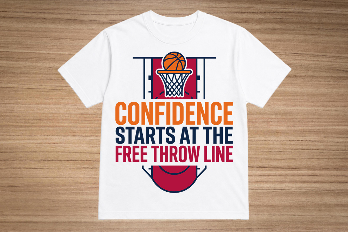 Confidence Starts at the Free Throw, an Object Graphic by balal (Photo 2 of 3)