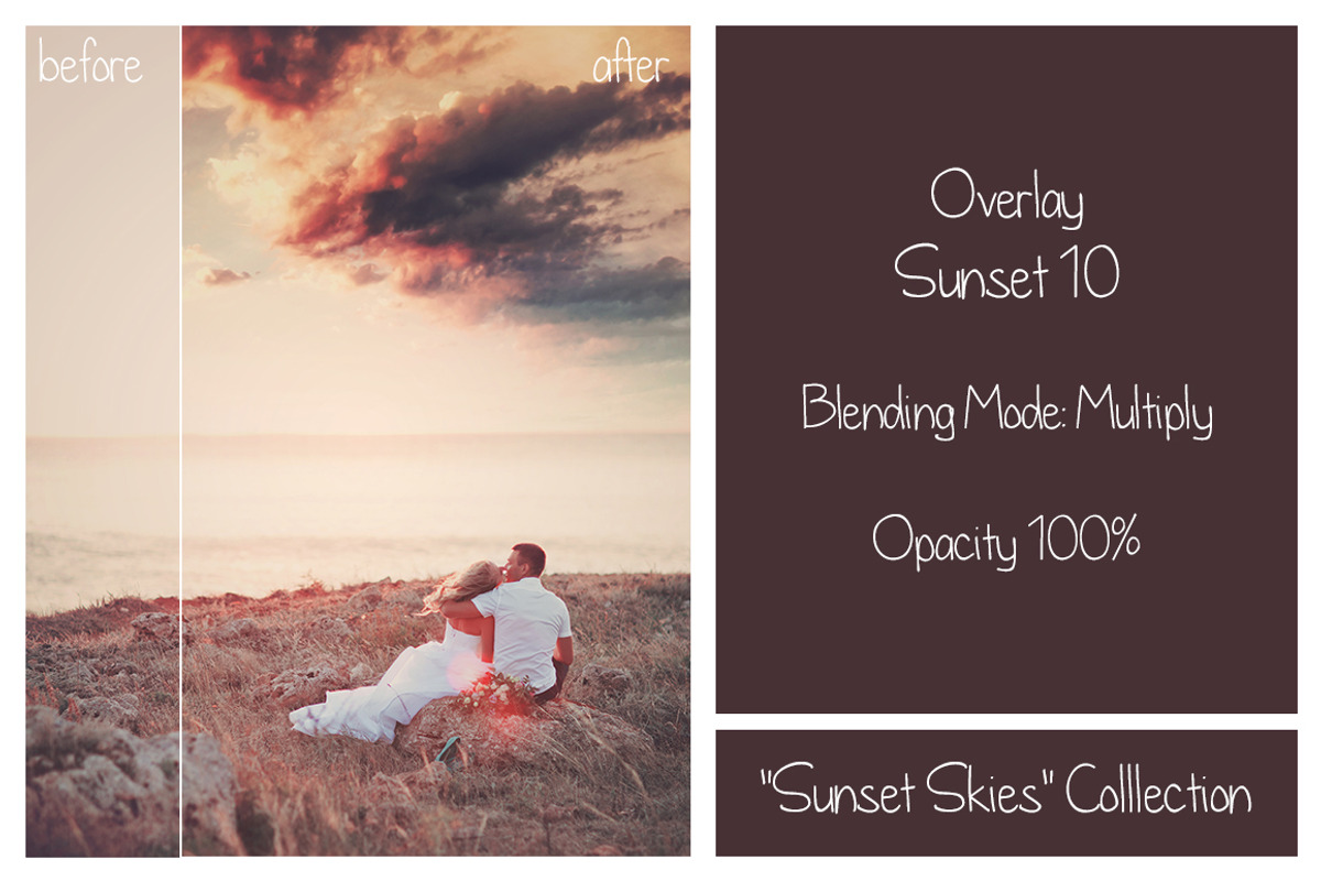 30 Dramatic Sunset Sky Overlays, a Texture Graphic by LovePhotoMoment (Photo 7 of 14)