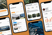 TrailSide - Camping & Hiking Mobile, an App Template by trabaskriya (Thumbnail 3 of 5)