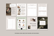 3-in-1 Yoga & Wellness Canva Bundle, a Templates & Theme by Erin Cassidy (Thumbnail 7 of 26)