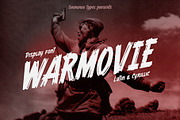 ST-WARMOVIE display font, a Font by Shimanov Types (Thumbnail 1 of 9)
