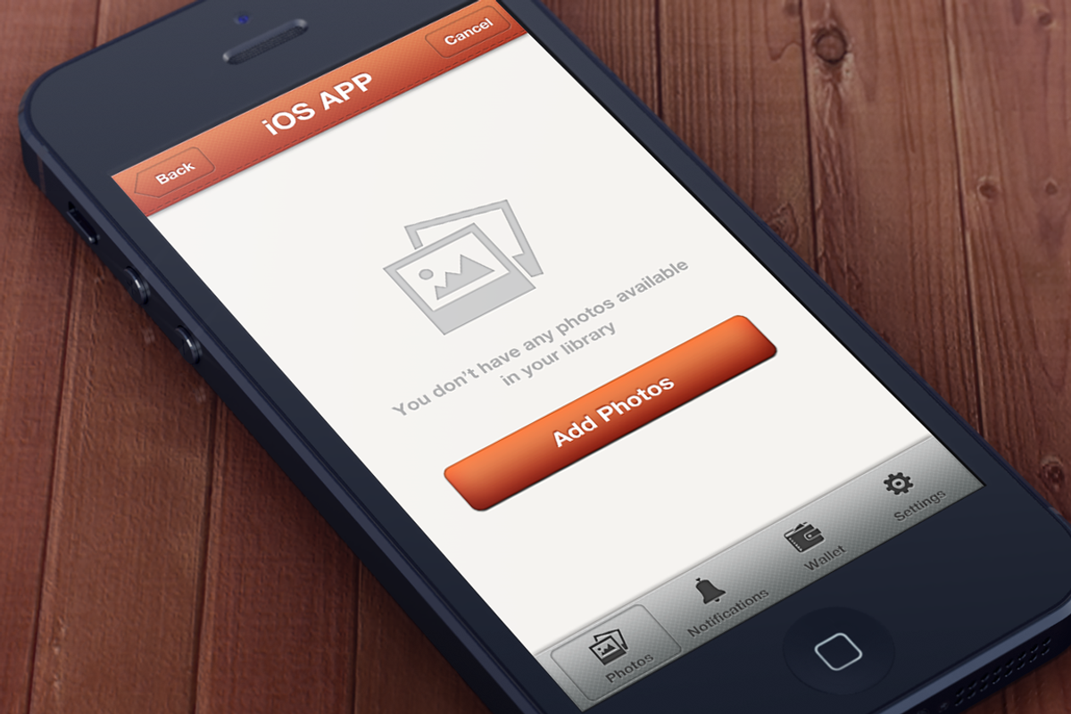iOS App Template, an App Template by Prosymbols (Photo 1 of 4)