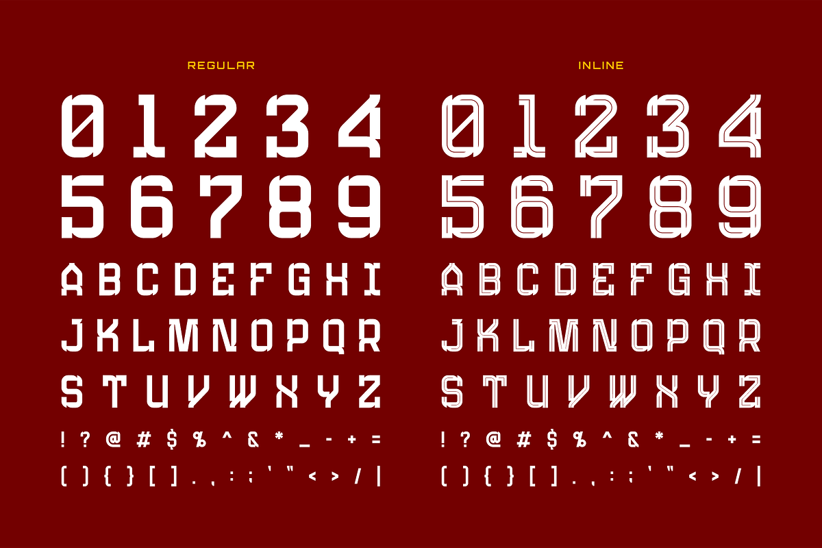 Wingers, a Sans Serif Font by KURO (Photo 2 of 6)