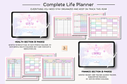Cute Pastel Pink Digital Planner, a Stationery Template by Tas Creative Studio (Thumbnail 7 of 9)