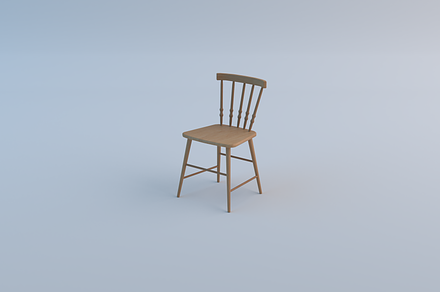 Chair 3D model, a 3D by Just Shop
