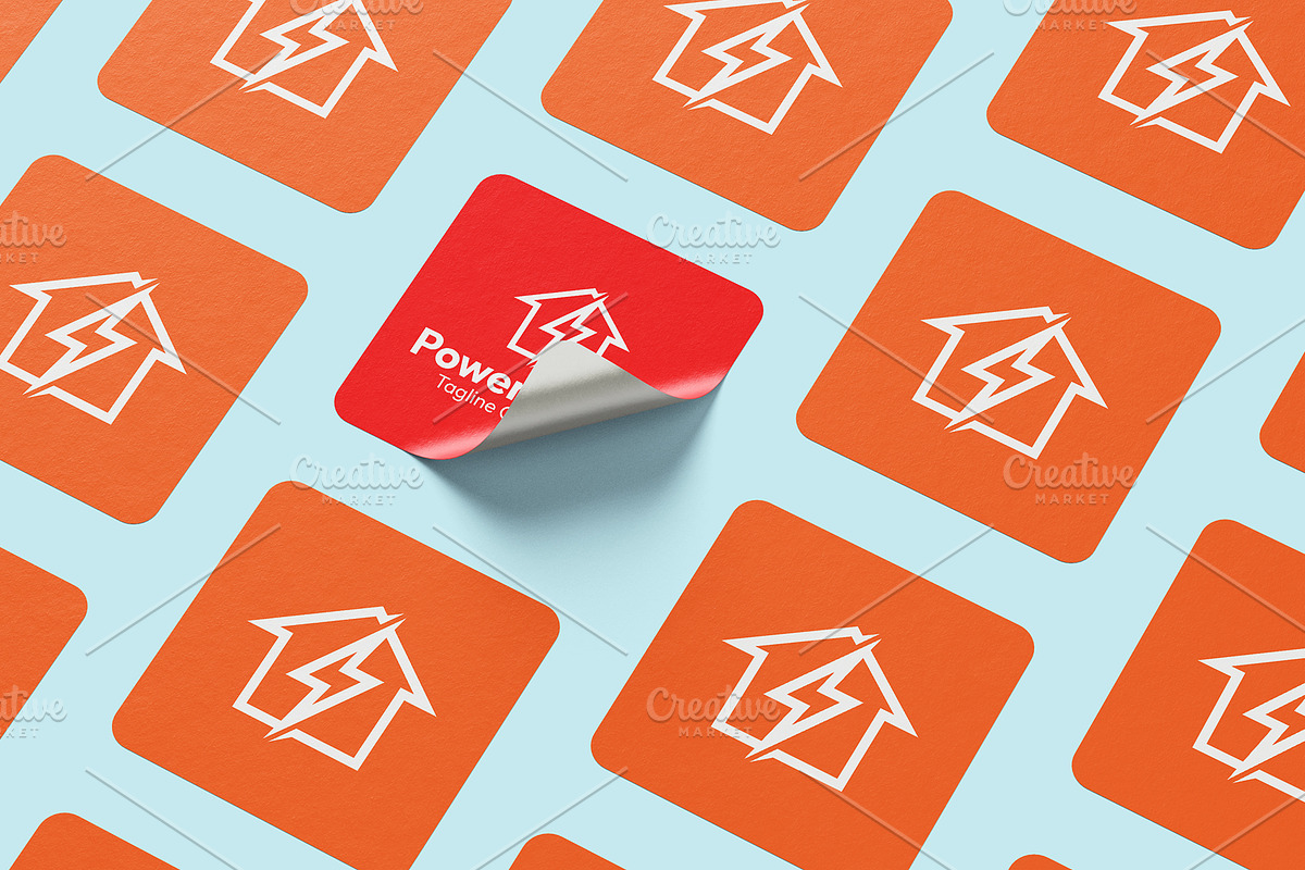 Power House Logo Template, a Branding & Logo Template by Logo Lab (Photo 3 of 3)