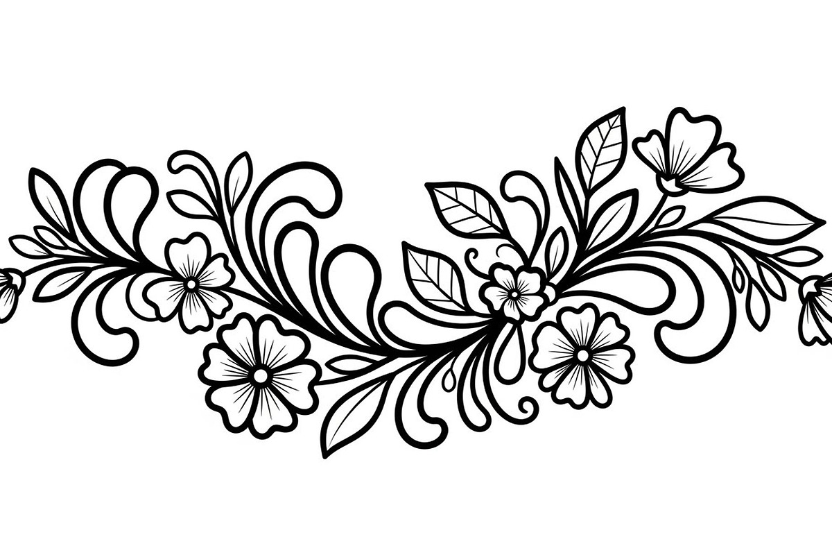 50 Floral Nature Vector Illustration, an Illustration by Gaye Art (Photo 46 of 51)