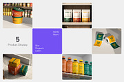 Food & Market Branding Mockup Set, a Packaging Mockup by Arvalamockup (Thumbnail 5 of 10)