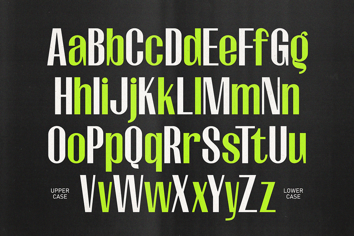 Wirana – Condensed Display, a Sans Serif Font by Bentype Studio (Photo 9 of 10)
