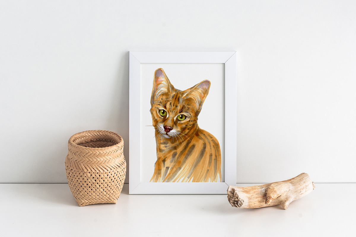 Dogs and Cats portraits, an Object Graphic by ViktoriArt (Photo 6 of 8)