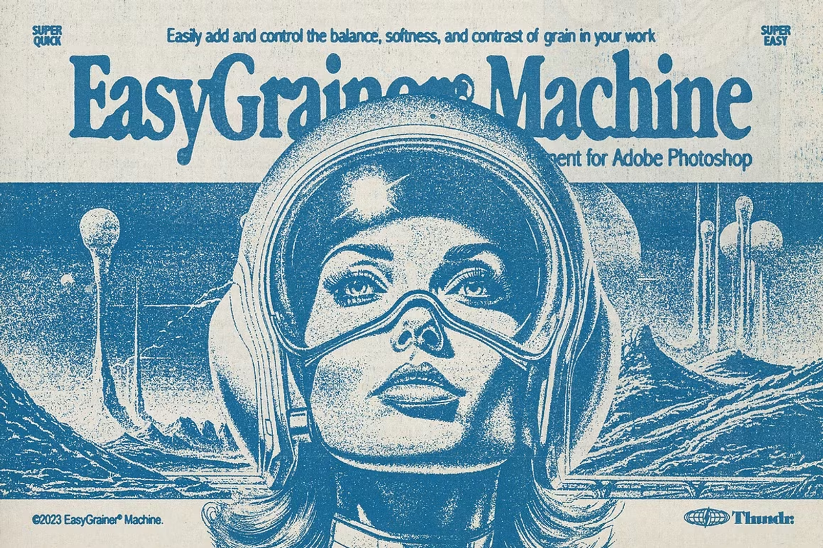 EasyGrainer Machine | Grain for PS, a Layer Style Add-On by Thundr Co. (Photo 1 of 17)