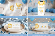 Yellow Sun Baby Shower Party Bundle, a Templates & Theme by VeliusCreativeStudio (Thumbnail 2 of 9)