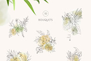 TROPICAL PARADISE birds and plants, a Decorative Illustration by Yuliia Lashevska (Thumbnail 3 of 14)