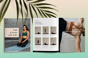Yoga Presentation Template 20 Pages