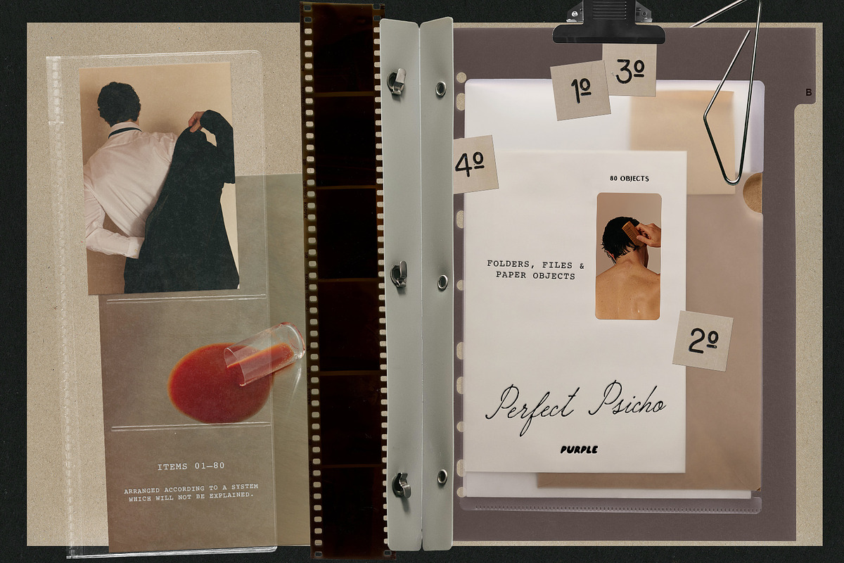 Perfect Psycho: Analog Collage Kit, an Object Graphic by Purple (Photo 2 of 13)