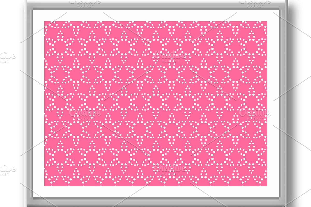 Flower geometric pattern, a Pattern Graphic by RODINA (Photo 3 of 3)
