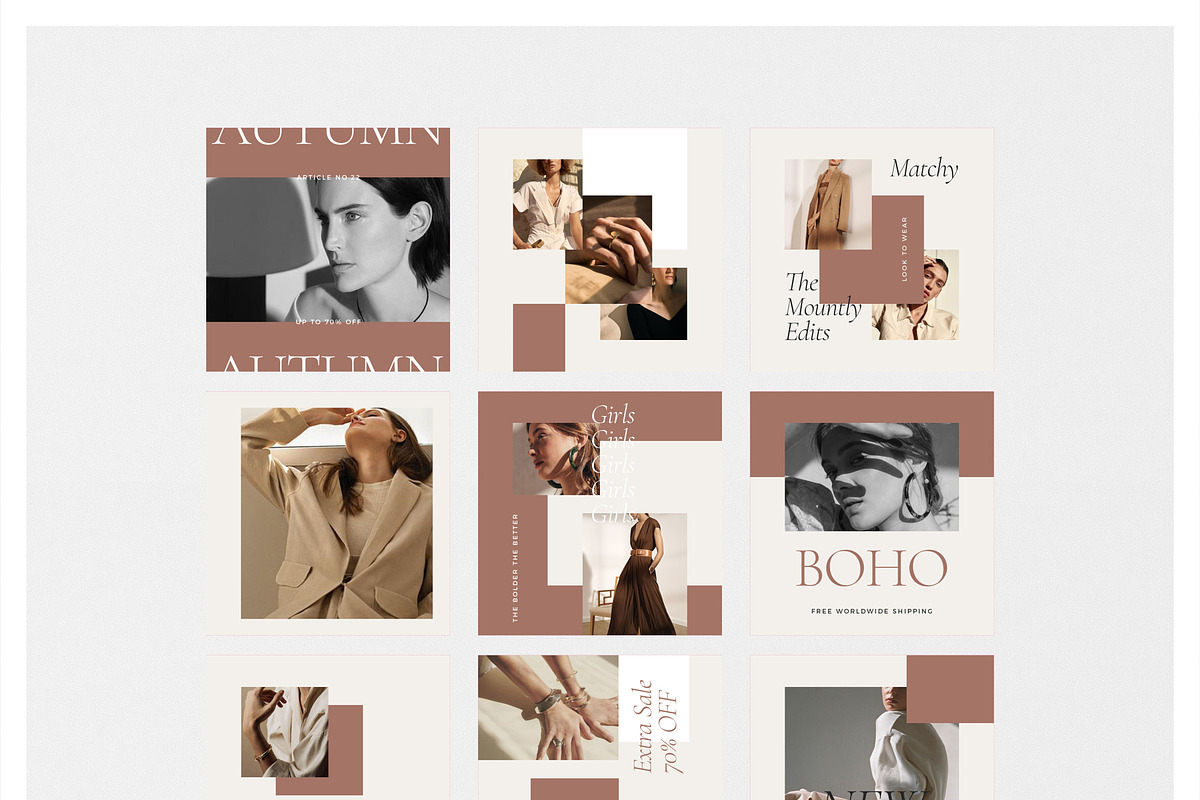 DANISH Instagram Feed, a Social Media Template by Aprilea (Photo 7 of 7)