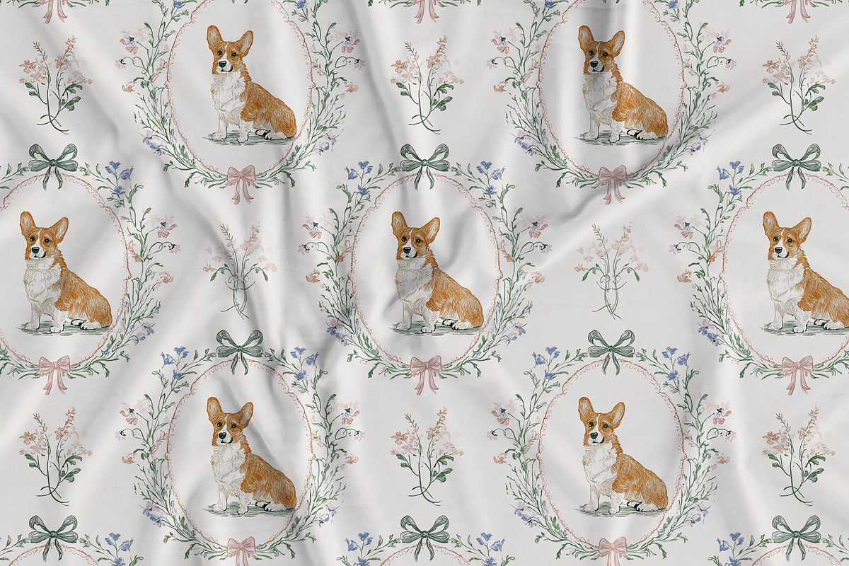 Whimsical Charm Vintage Patterns, a Pattern Graphic by Olya Creative (Photo 12 of 13)