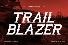 TrailBlazer Creative Typeface Font