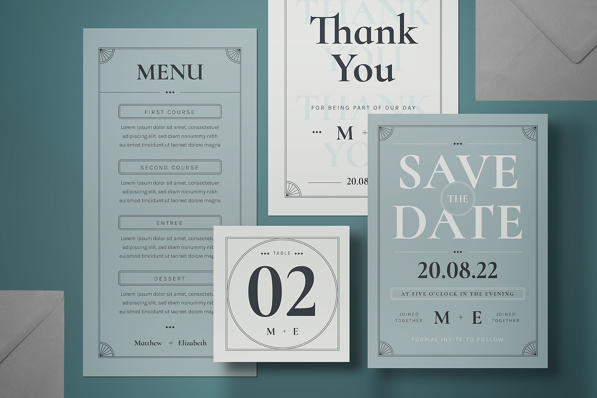 Wedding Invitation, an Invitation Template by graphicook (Photo 2 of 3)