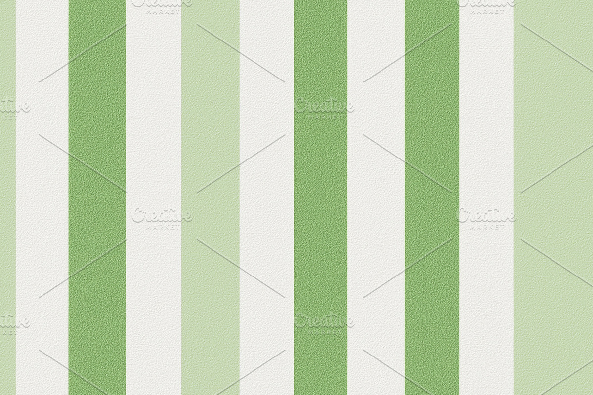 Seamless pattern, green and white stripes forming a textured sea, a Pattern Graphic by Studio ANNA