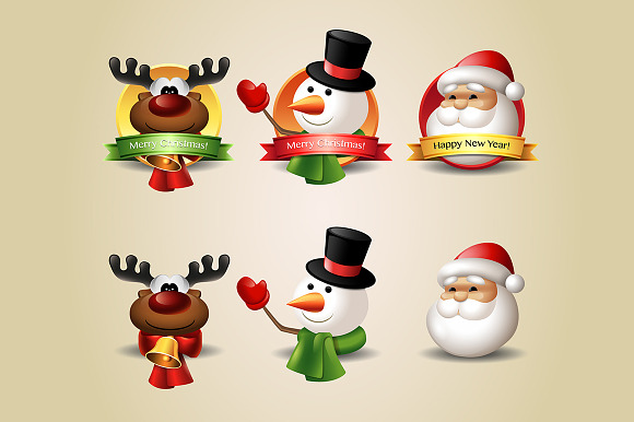 Vector Illustration Of New Year Icon