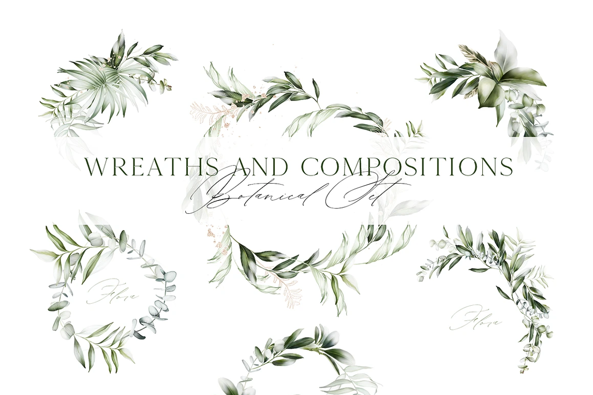 4-in-1 Watercolor Floral Bundle 02, an Illustration by Karma (Photo 20 of 34)