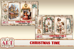 Vintage Christmas Time-1