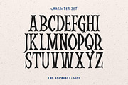 Aidens Family Font - Horror Font, a Serif Font by ariodsgn (Thumbnail 4 of 9)