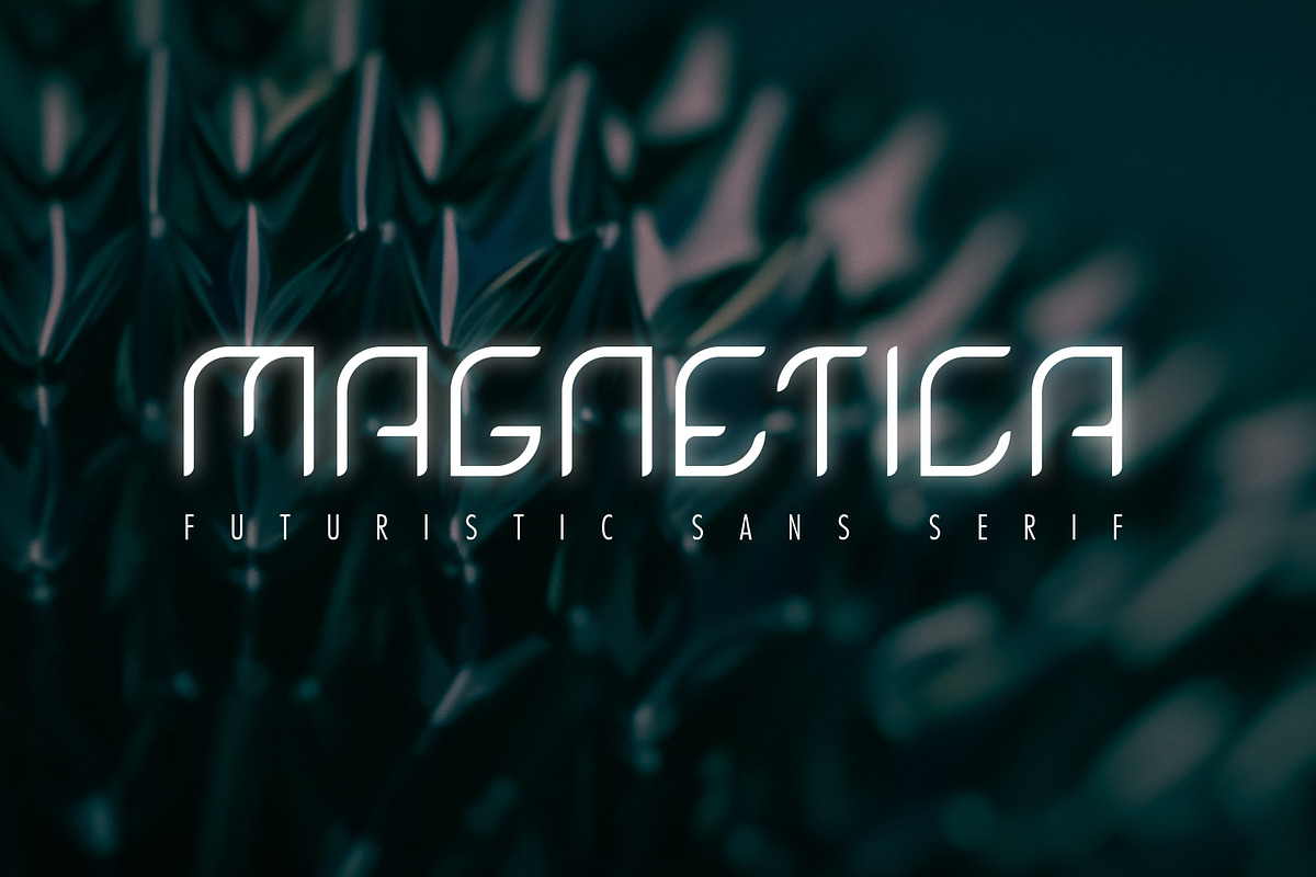 Magnetica Font - Modern Sans Serif, a Sans Serif Font by ARTE MIGUEL (Photo 1 of 6)