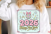 Happy New Year 2026 PNG, an Illustration by SinaCreation (Thumbnail 1 of 11)