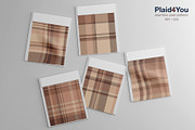 #98 Beige Cozy Blankets, a Pattern Graphic by Plaid4You (Thumbnail 5 of 6)