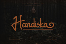Handiska – Handwritten Script Font