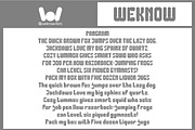 Elephant Trunk font, a Font by weknow (Thumbnail 6 of 8)