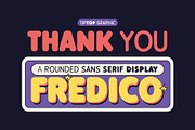 Fredico – Rounded Sans Serif Display, a Sans Serif Font by Tiptop Graphic (Thumbnail 10 of 10)