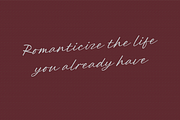 Kinda Chic | Bouncy Font, a Handwritten Font by aquene (Thumbnail 8 of 12)