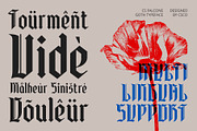 CS Falcone – Gothic Font, a Blackletter Font by Craft Supply Co. (Thumbnail 7 of 8)