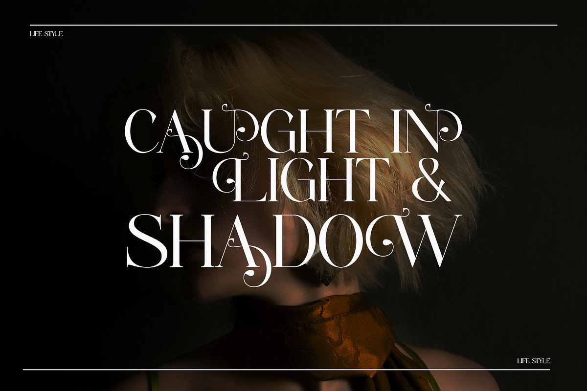 Belvind Modern Elegant Serif Font, a Serif Font by Alfinart (Photo 4 of 11)