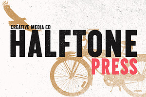 Halftone Texture Press