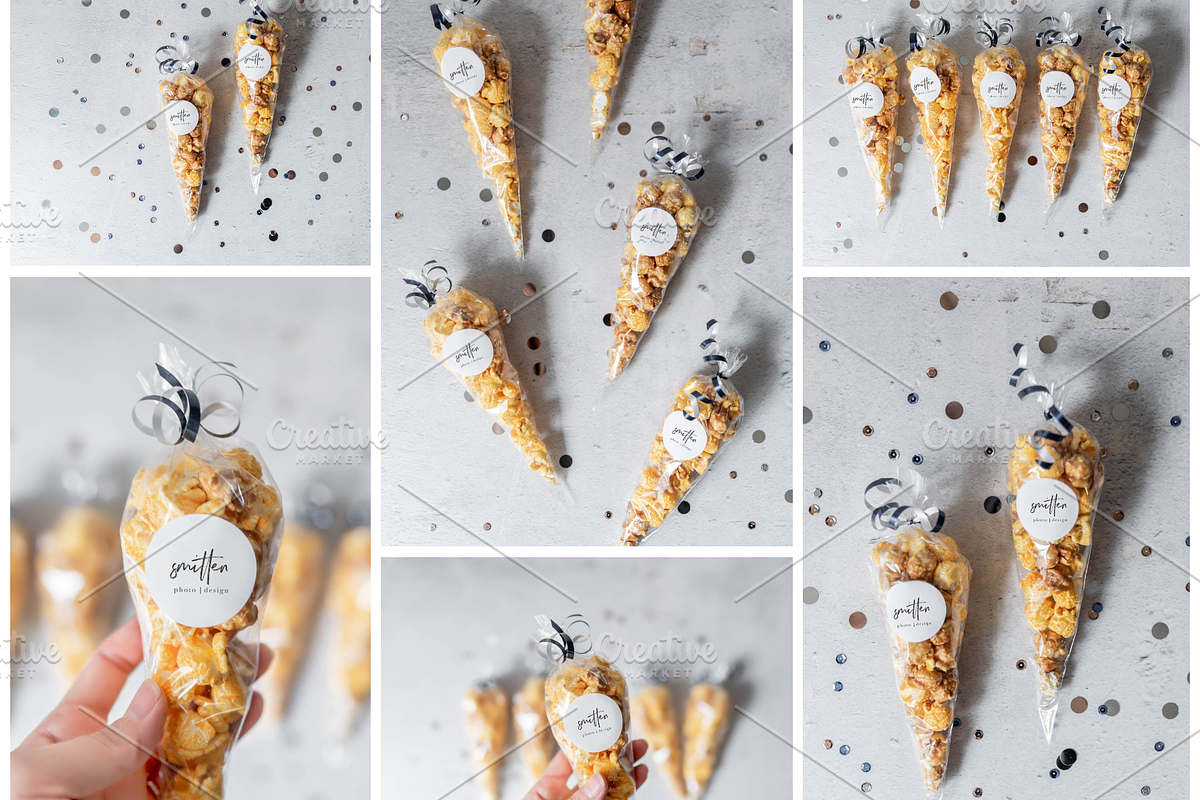 Popcorn Favor Label & Frame Bundle, a Holiday Photo by Smitten Photo & Design (Photo 5 of 5)