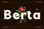 CS Berta – Tuscan Font, a Serif Font by Craft Supply Co. (Thumbnail 1 of 8)