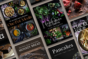 Dark Moody Pinterest Canva Templates, a Social Media Template by Made by Melody (Thumbnail 7 of 8)