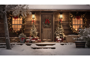nature holiday rustic ai generated, a Holiday Photo by pikepicture