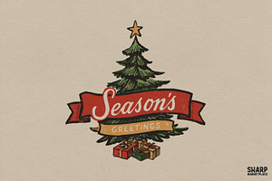 Season's Greetings, Christmas Png
