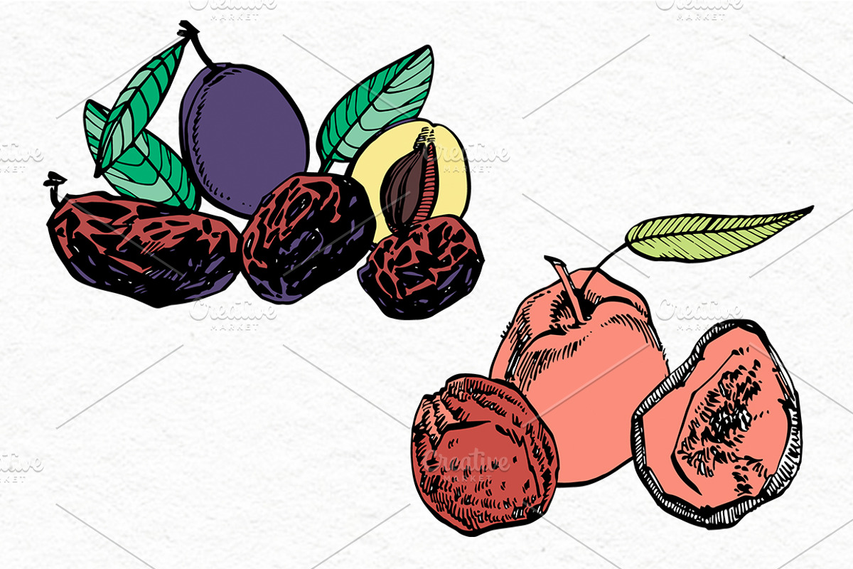 Nuts and snacks, a Food Illustration by Ann Astro (Photo 13 of 24)