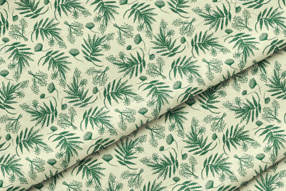 Forest floral pattern, a Pattern Graphic by Polanika (Photo 2 of 5)