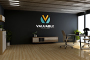 PSD Office Desk Room Wall Mockup, a Product Mockup by Ayy (Thumbnail 12 of 16)