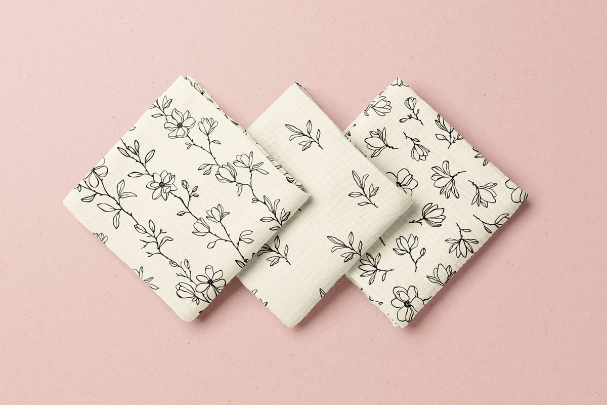 Magnolia - Patterns & Flowers, a Pattern Graphic by simpleblues (Photo 8 of 10)