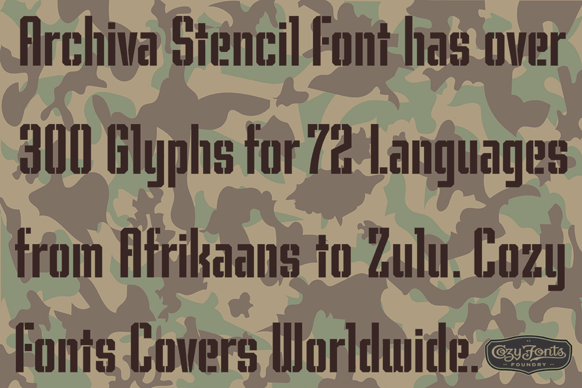 Archiva Stencil preview 3