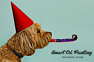 Smart Oil Painting Photoshop Action